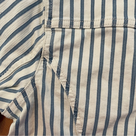 Chaps Striped Denim Jacket - Picture 16 of 16
